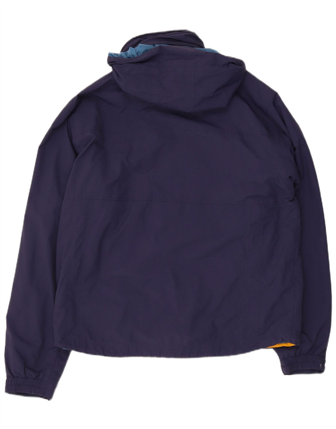 L.L.Bean Veste coupe-vent à capuche pour homme UK 38 Bleu marine moyen Polyester