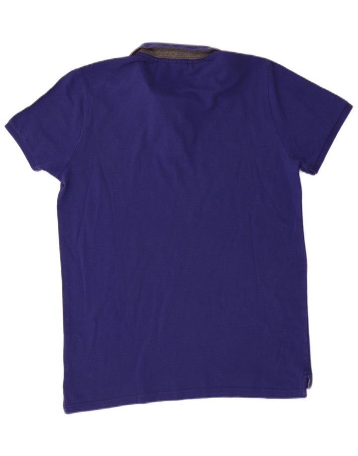 Puma Polo Homme Grand Bleu Coton