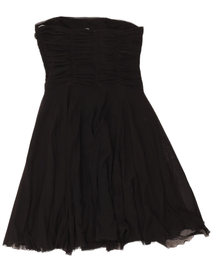 Marks & Spencer Robe bustier pour femme UK 16 Large Noir Polyamide