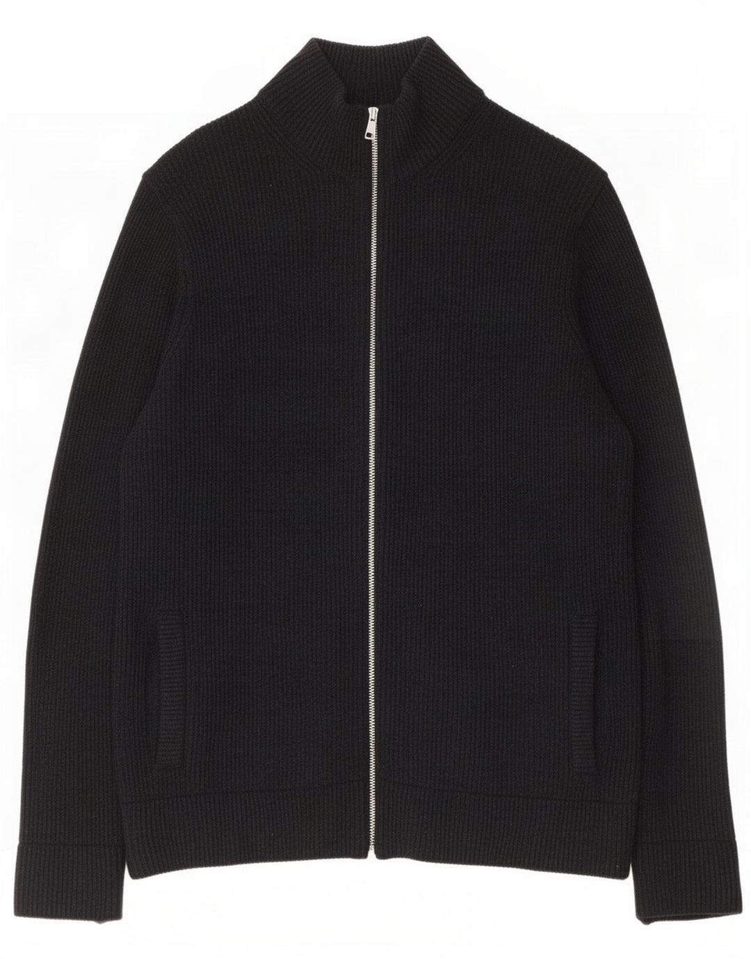 Marks & Spencer Cardigan pour homme en laine noire moyenne