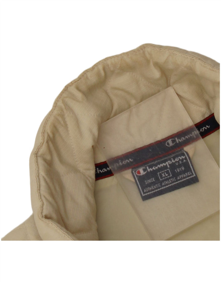 Champion Gilet matelassé pour femme UK 18 XL Blanc cassé