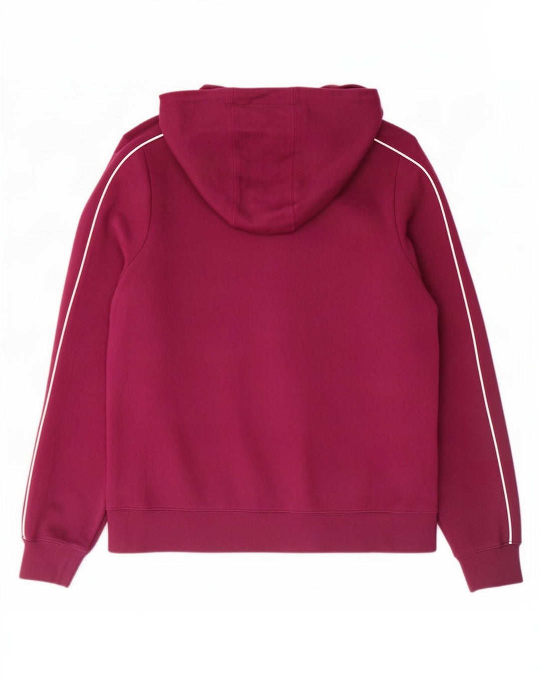 Nike Pull à capuche zippé pour femme UK 14 Coton marron moyen