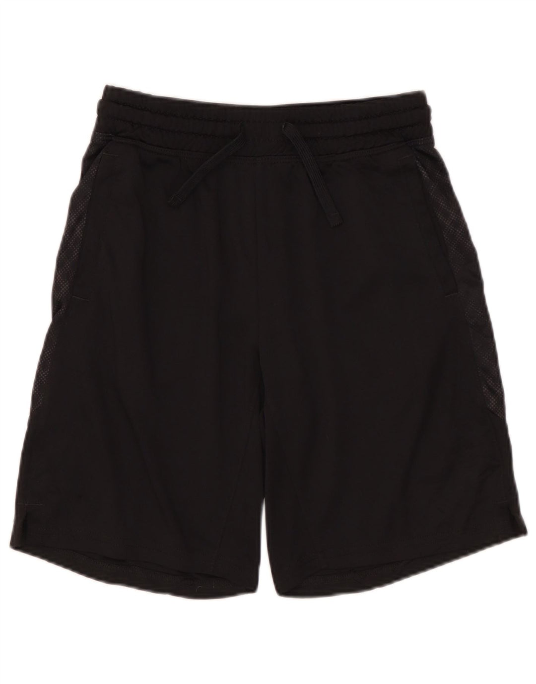 RUSSELL ATHLETIC Short de Sport Garçon 10-11 Ans Grand Noir Polyester