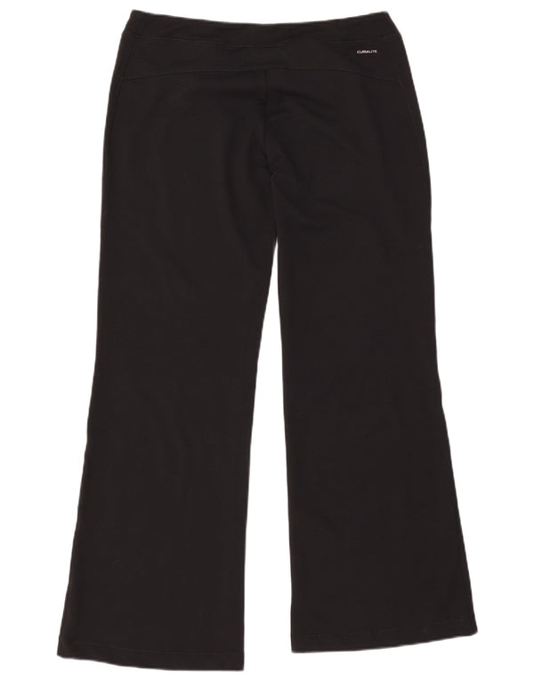 ADIDAS Pantalon de survêtement évasé Clima 365 pour femme UK 18 XL Noir Polyester