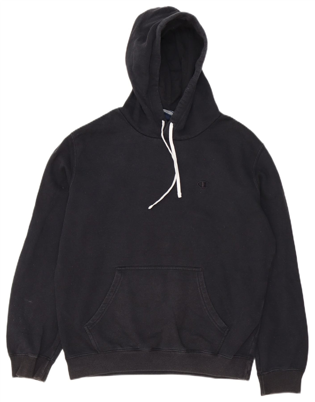 Champion Pull à capuche pour homme Grand coton noir