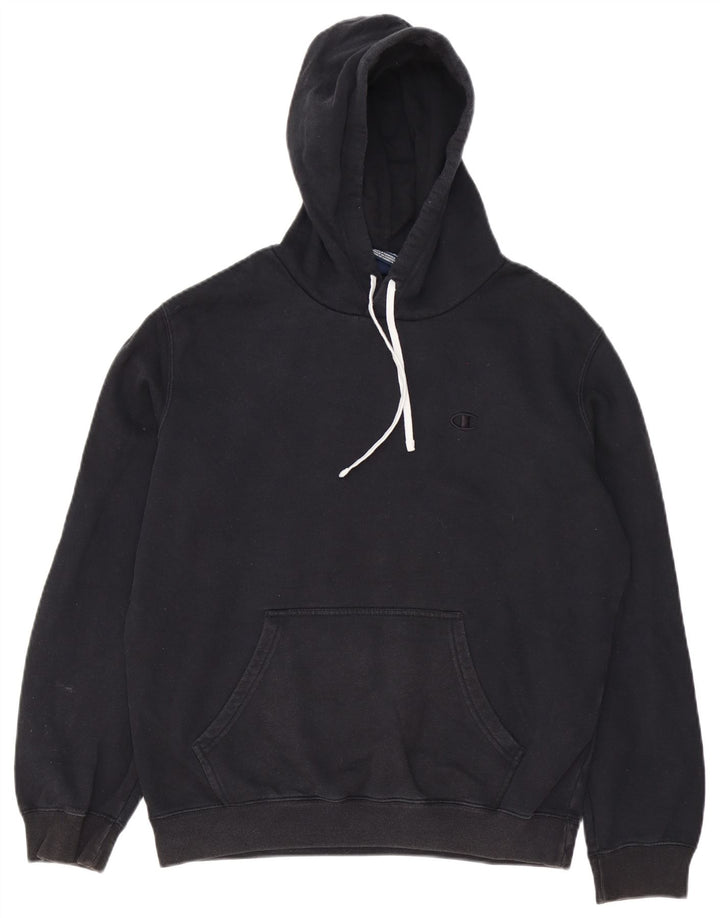 Champion Pull à capuche pour homme Grand coton noir