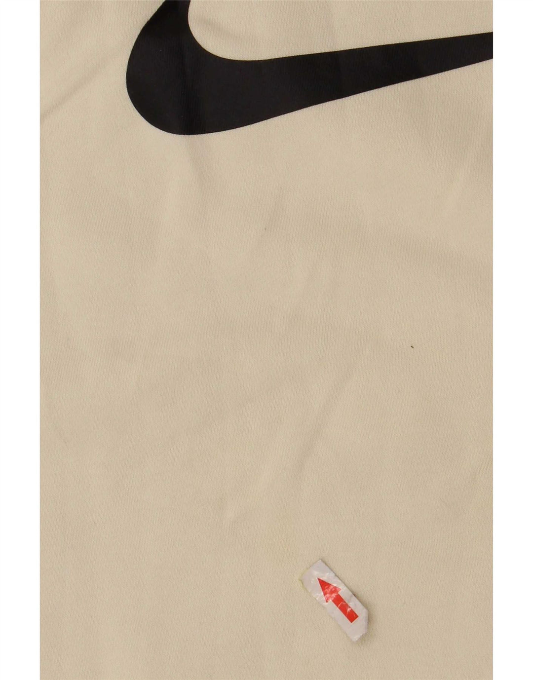Nike Sweat-shirt graphique en coton color block blanc cassé moyen pour homme