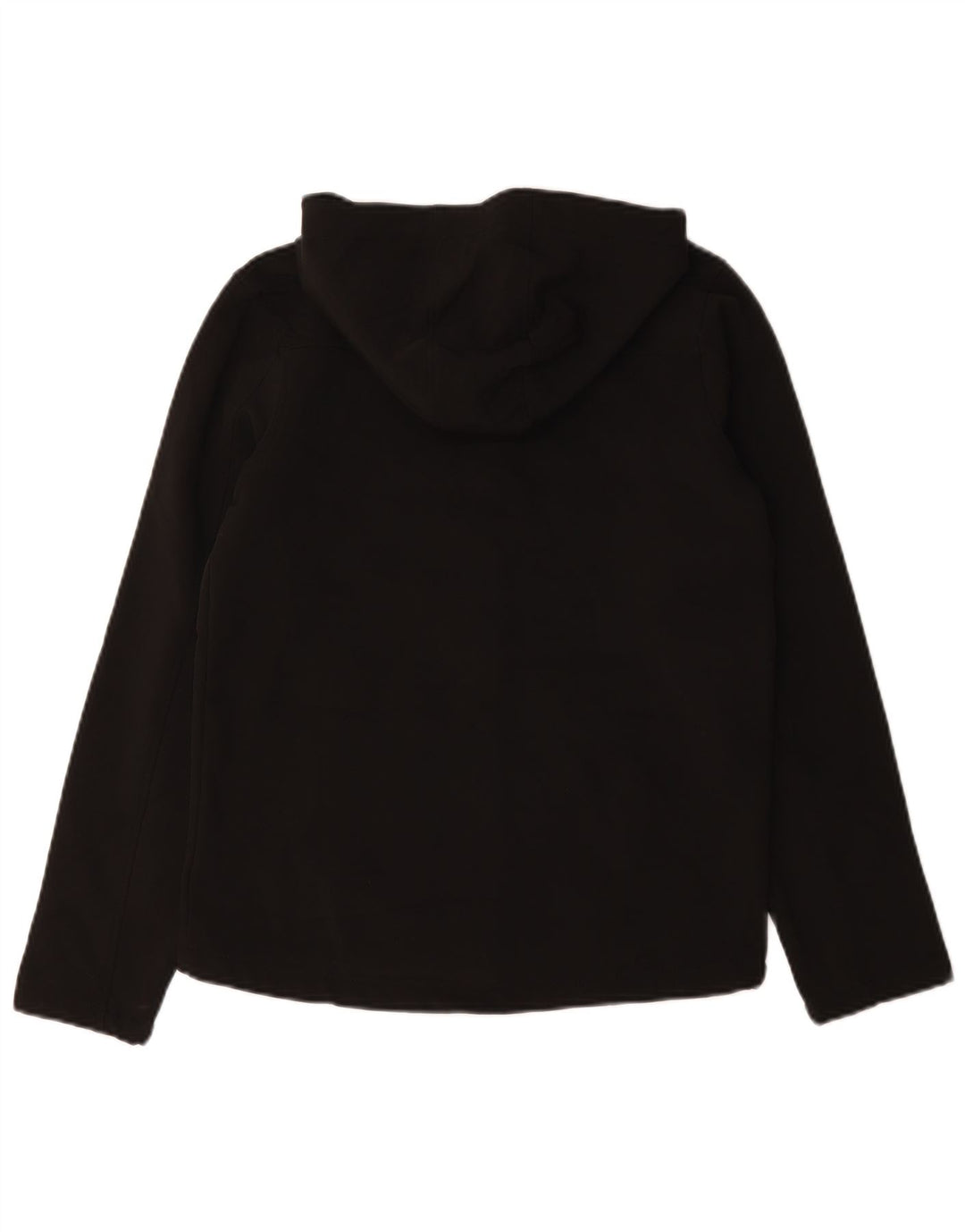 Mountain Warehouse Veste de Pluie à Capuche Garçon 12-13 Ans Noir Polyester