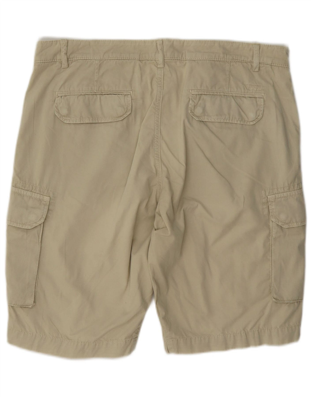 40Weft Short Cargo Homme IT 52 XL W38 Coton Beige