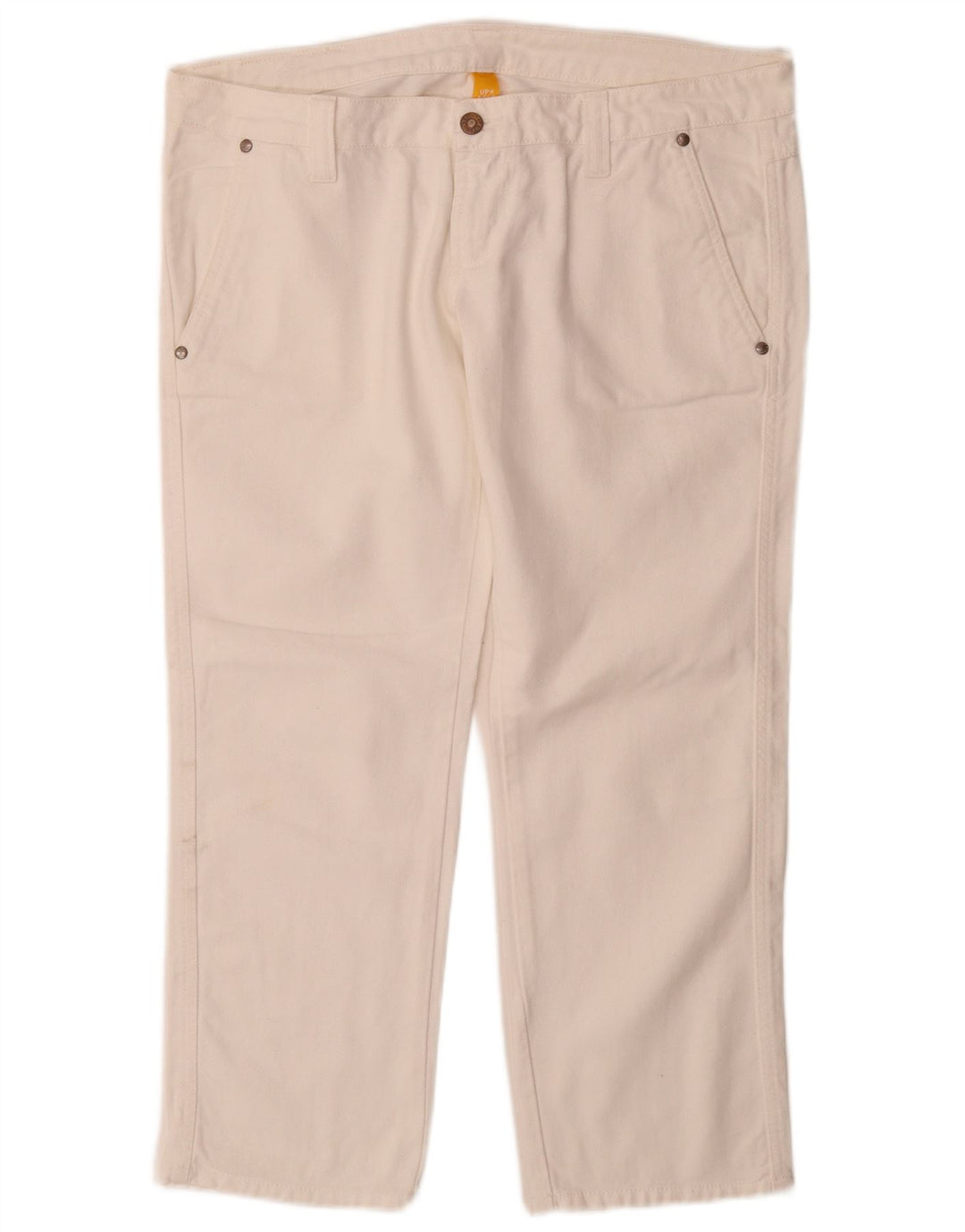 Upstar Jean droit femme W32 L27 coton blanc