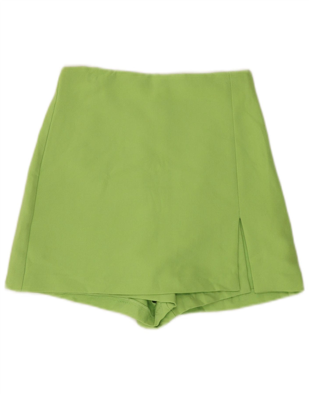 Zara Femme Jupe-short UK 4 XS Vert Polyester