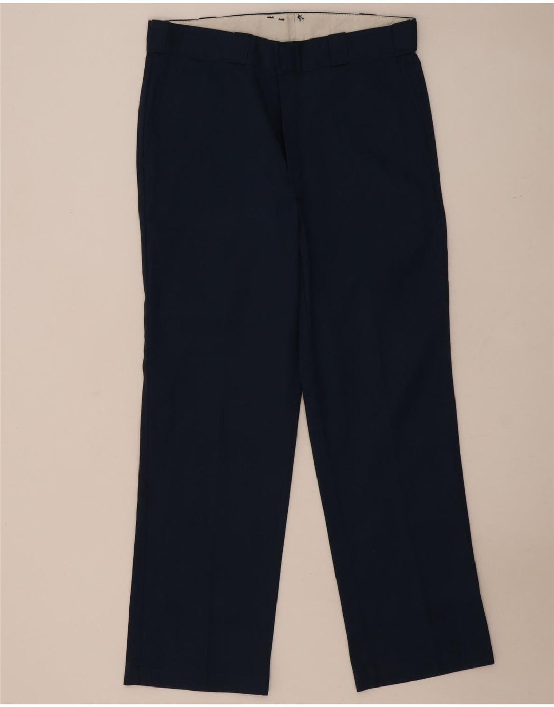 Dickies Pantalon Chino Droit Homme W34 L31 Bleu Marine Polyester