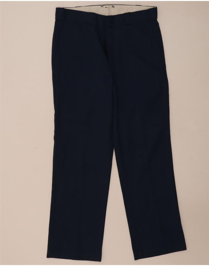 Dickies Pantalon Chino Droit Homme W34 L31 Bleu Marine Polyester