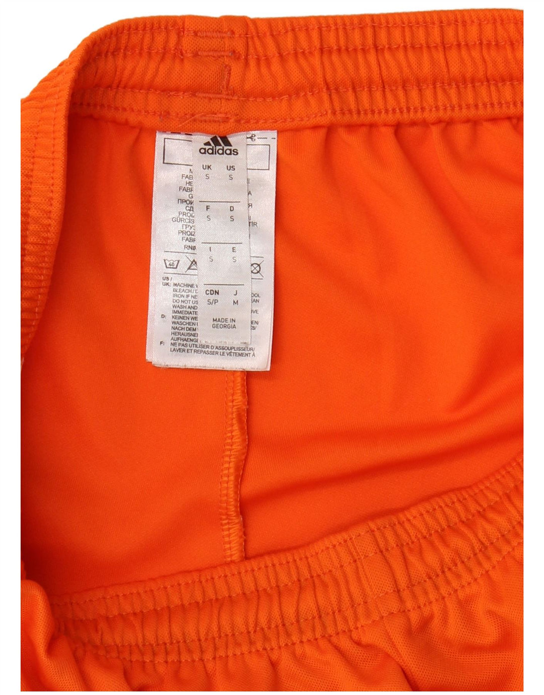 ADIDAS Short de sport Aeroready pour hommes, petit, orange, polyester
