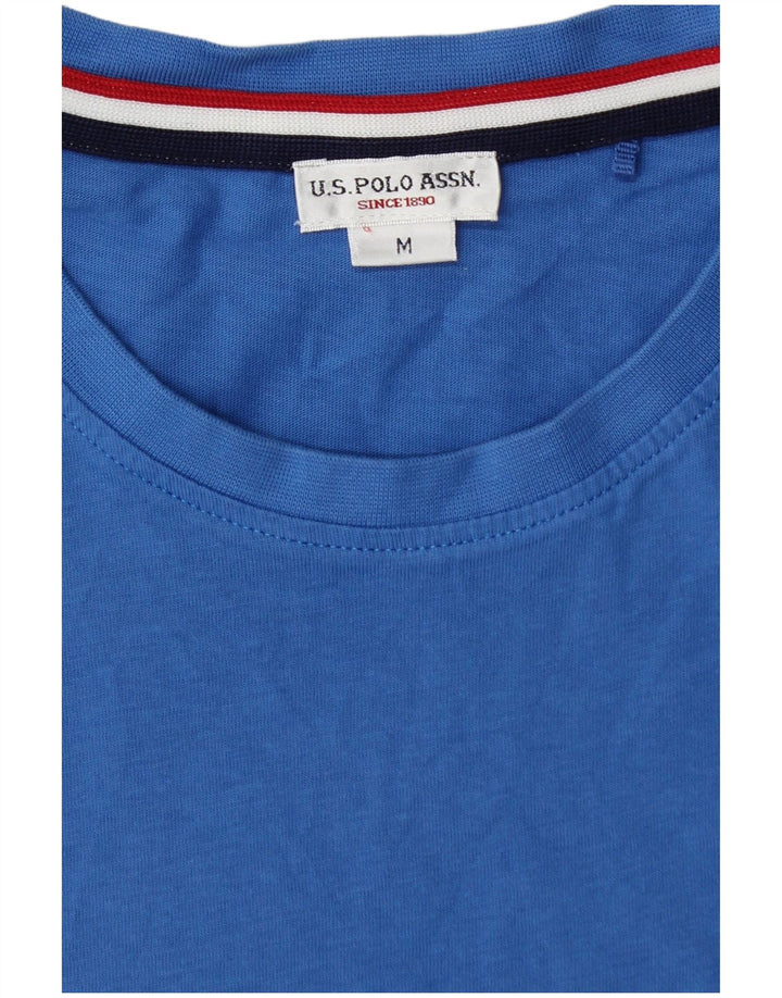 U.S. Polo Assn. T-Shirt Homme Top Bleu Moyen Coton