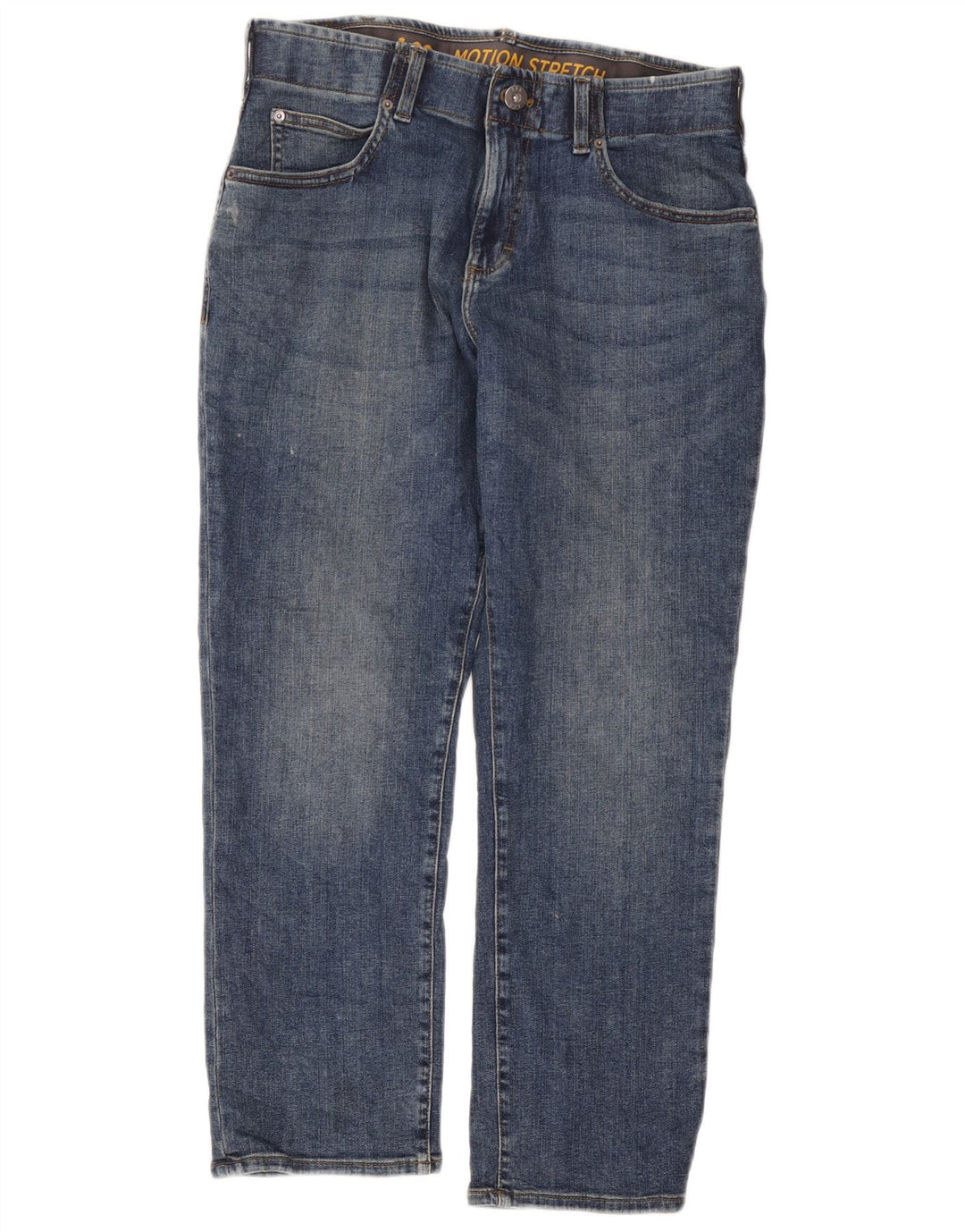 Lee Jean droit coupe droite W34 L29 homme bleu coton