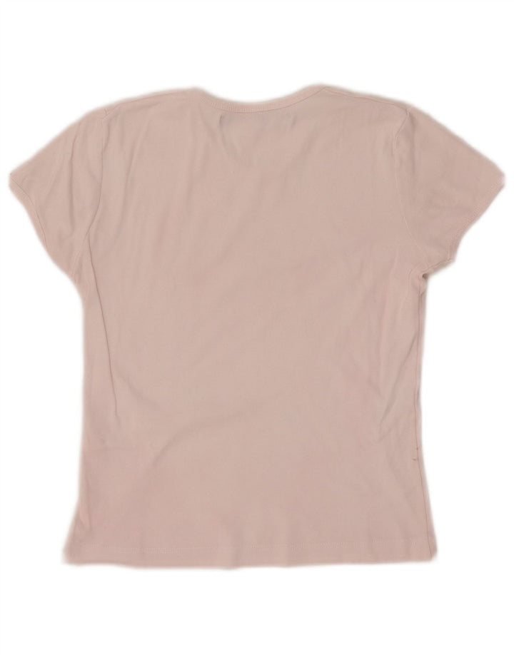 LEE T-shirt court pour femme UK 12 Rose moyen