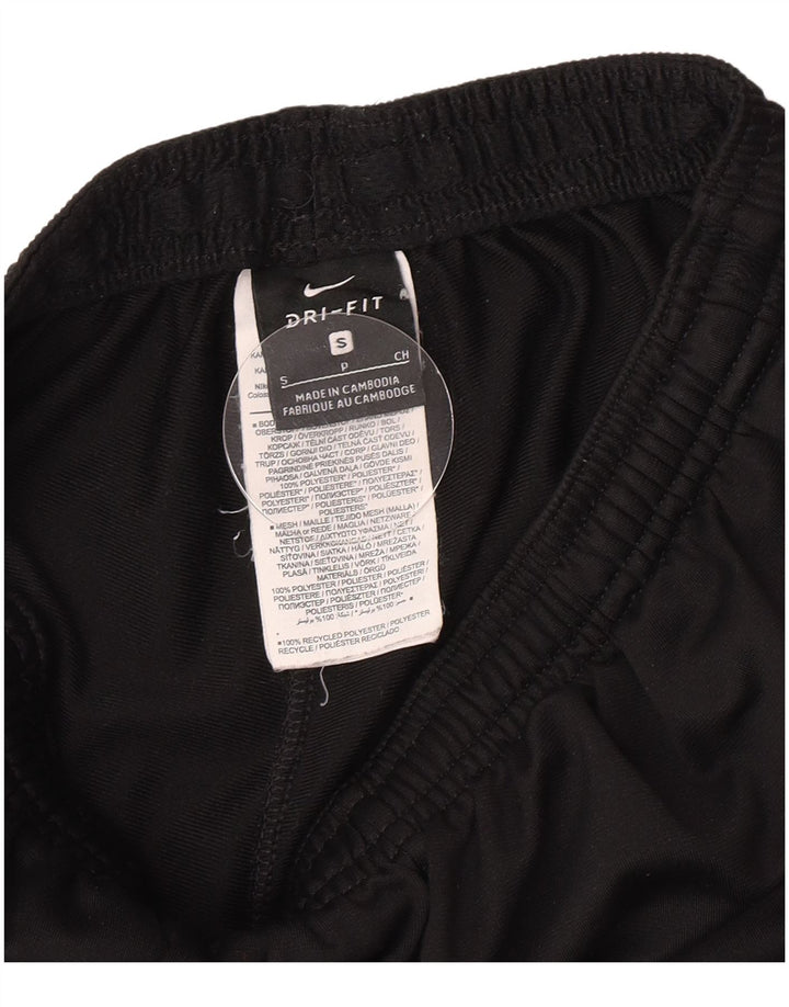 Pantalon de survêtement Nike Dri Fit pour femme UK 8 Small Noir Polyester
