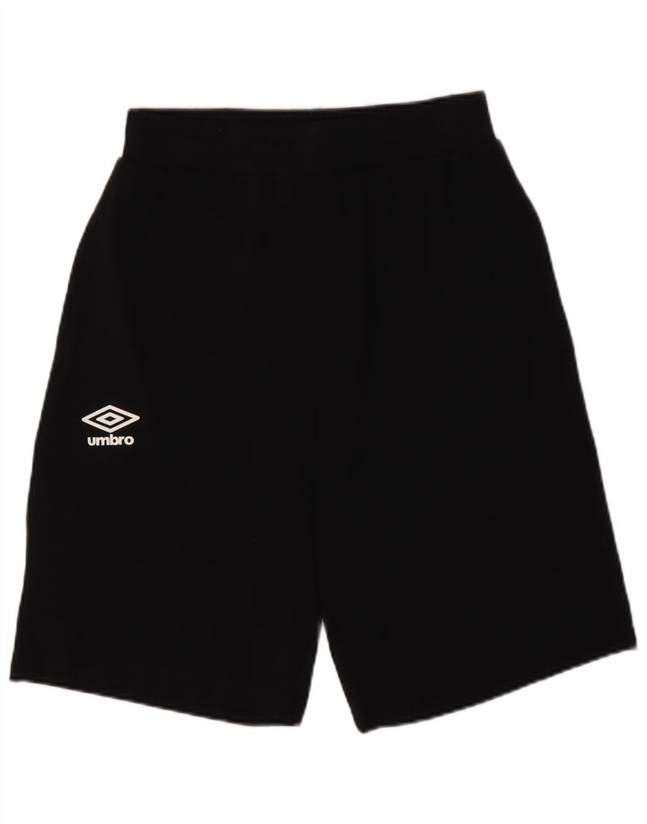 Umbro Short de Sport Homme Petit Noir Coton