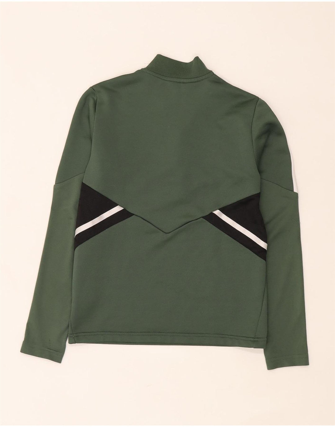 Adidas Haut de Survêtement Graphique Pull Garçon 9-10 Ans Kaki