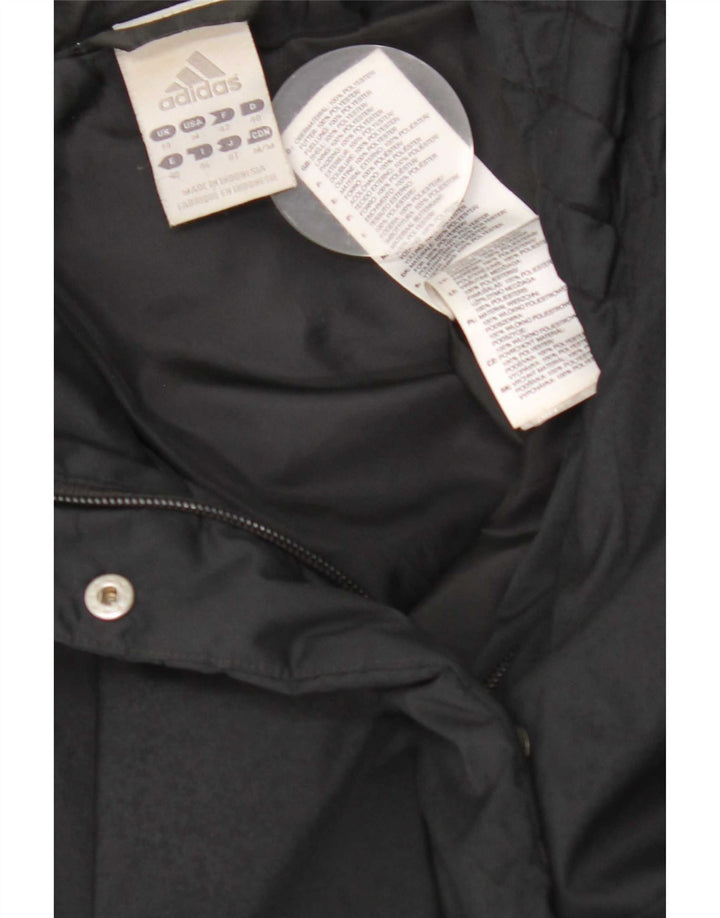 Adidas Veste rembourrée pour femme UK 14 Large Noir Polyester