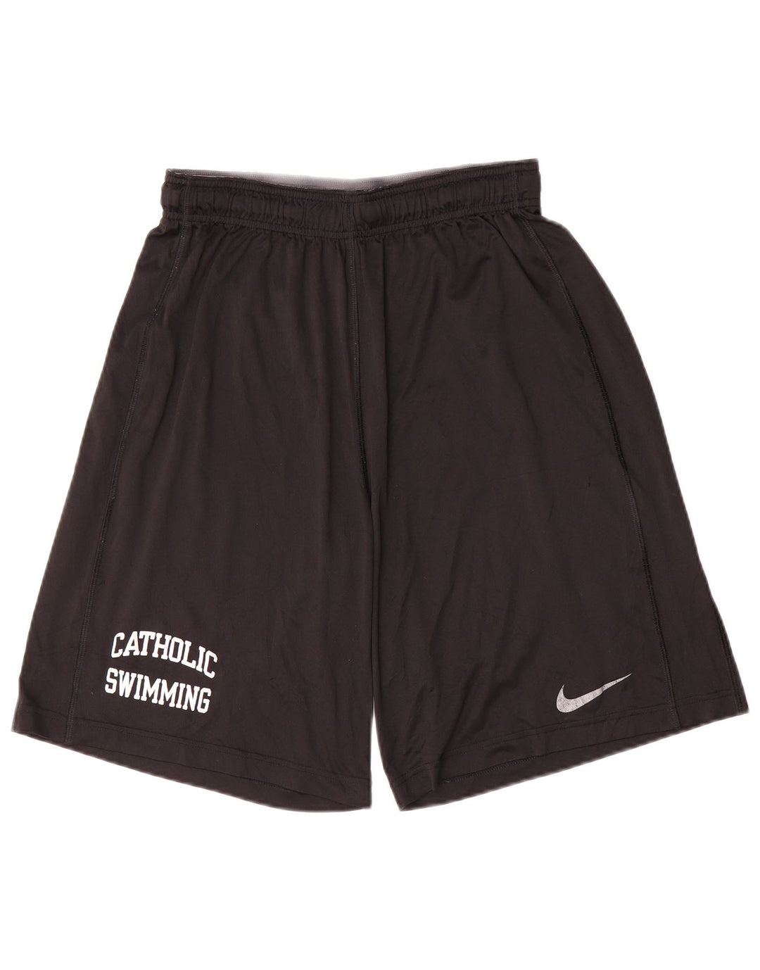 Nike Short de sport Dri Fit Graphic pour homme en polyester noir moyen
