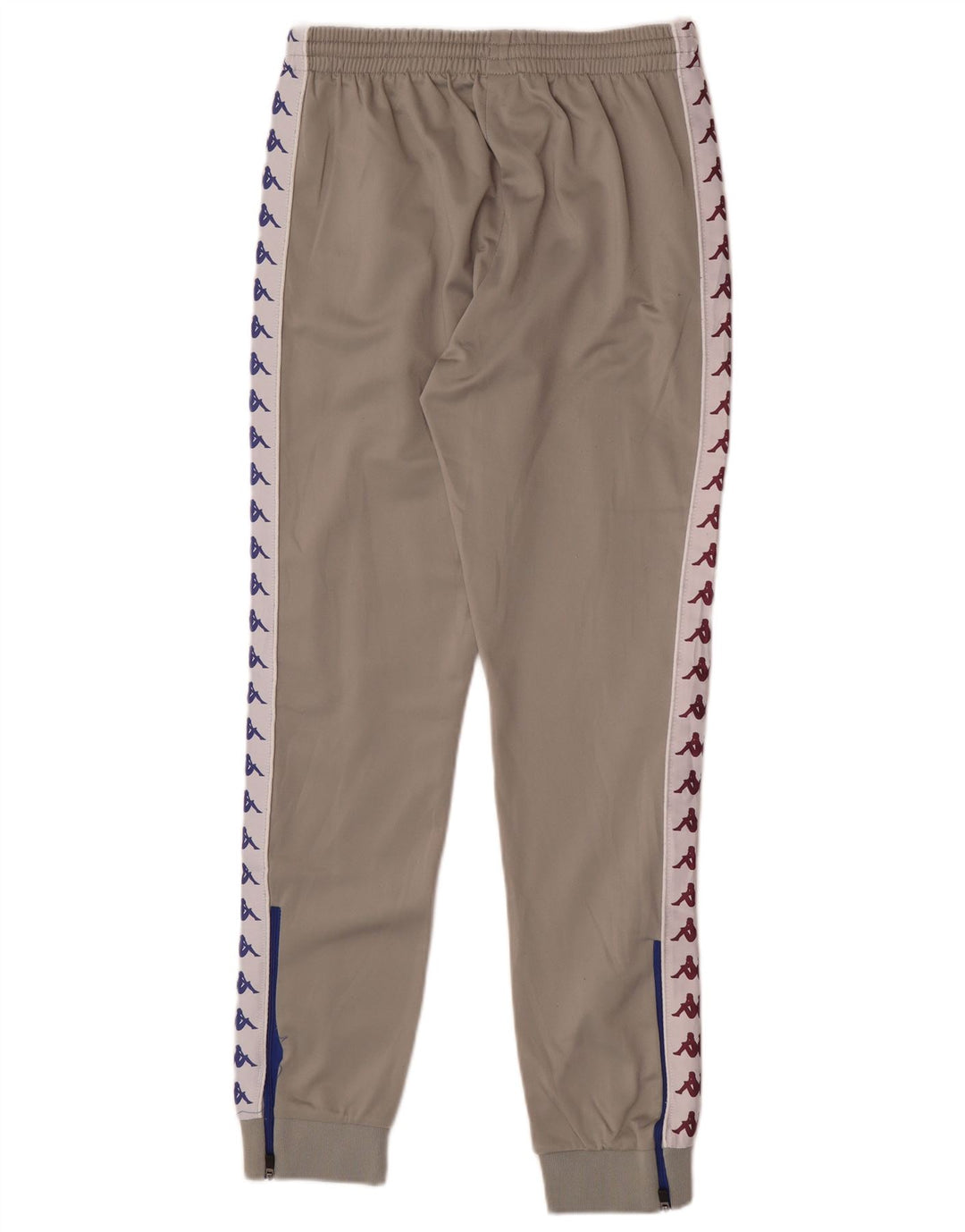 Kappa Pantalon de Survêtement Graphique Homme Joggers Small Gris Colorblock