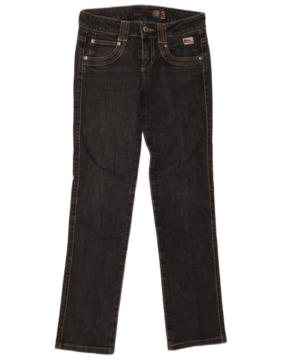 Roy Rogers Jean droit femme W24 L29 bleu marine coton
