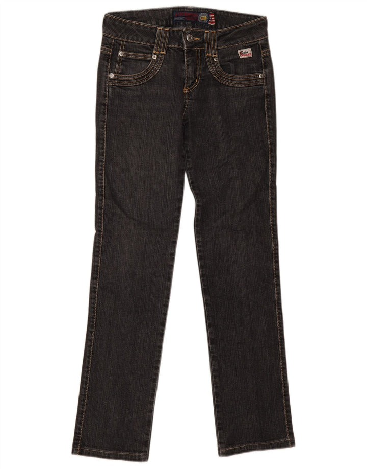 Roy Rogers Jean droit femme W24 L29 bleu marine coton