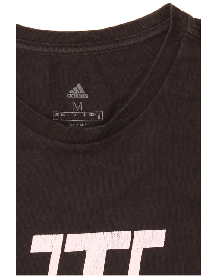 Adidas T-shirt graphique pour homme Noir moyen
