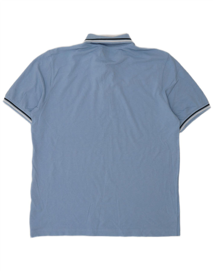Kappa Polo Homme XL Bleu Coton