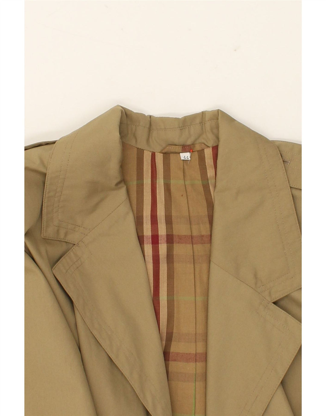 INCOM Womens Trench Coat IT 44 Medium Beige Vintage Incom and Second-Hand Incom from Messina Hembry 