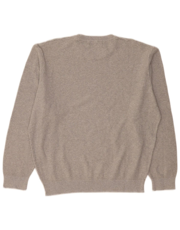 Zara Pull ras du cou pour femme UK 18 XL Gris