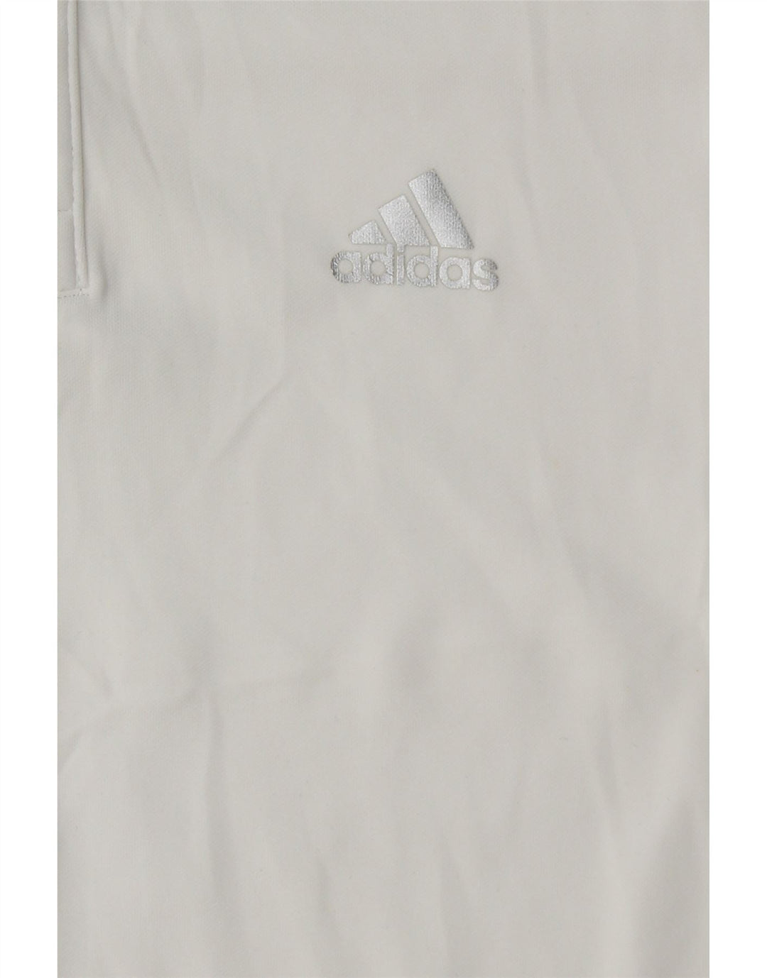 Adidas Hommes Climalite Polo Petit Blanc
