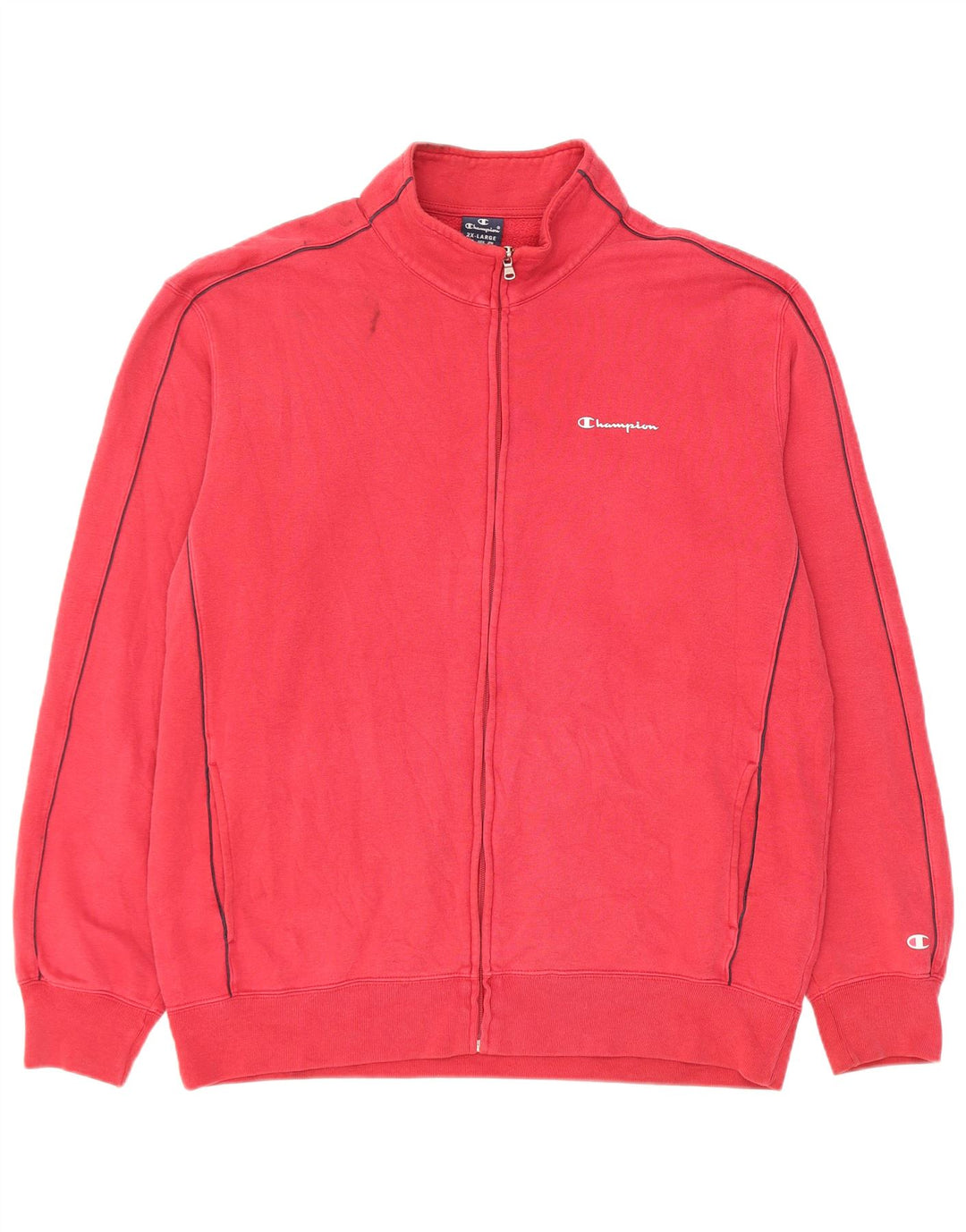 Champion Veste de survêtement pour homme 2XL Rouge Coton
