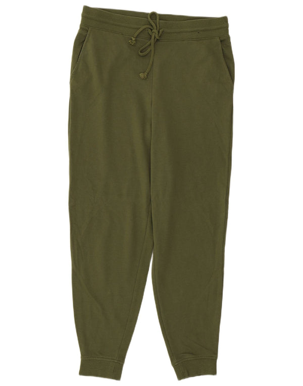 Marks & Spencer Pantalon de survêtement pour femme Joggers UK 12 Coton kaki moyen