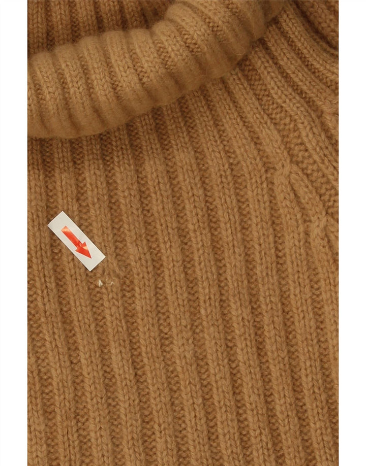 Etro Pull col roulé pour femme UK 14 Beige moyen