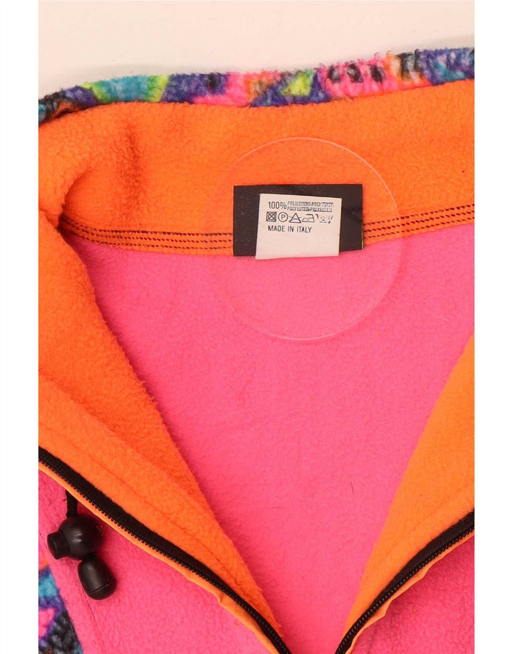 Mauna Kea Pull Polaire Graphique Homme Moyen Multicolore Géométrique