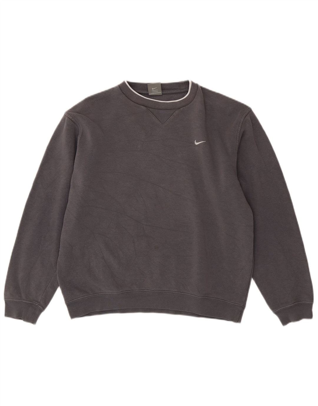Nike Sweat-Shirt Garçon 12-13 Ans Grand Gris Coton