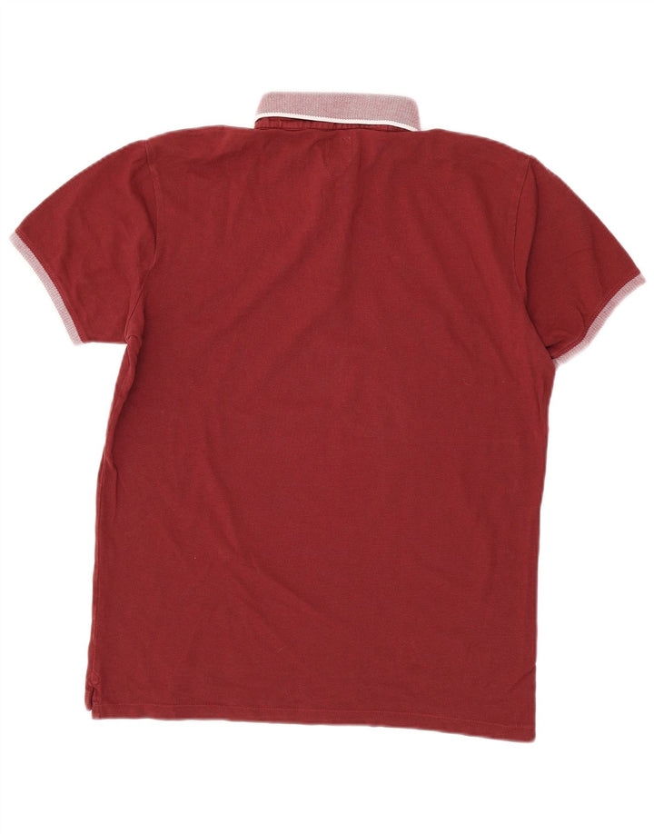 JACK WILLS Polo Rugby Homme Bordeaux Moyen