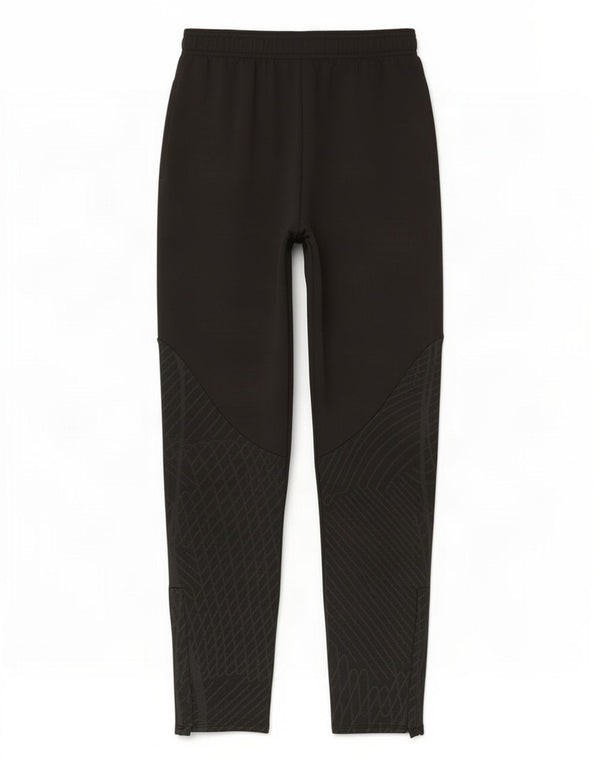 Nike Pantalon de survêtement Dri Fit Slim pour garçon 12-13 ans Grand Noir Géométrique