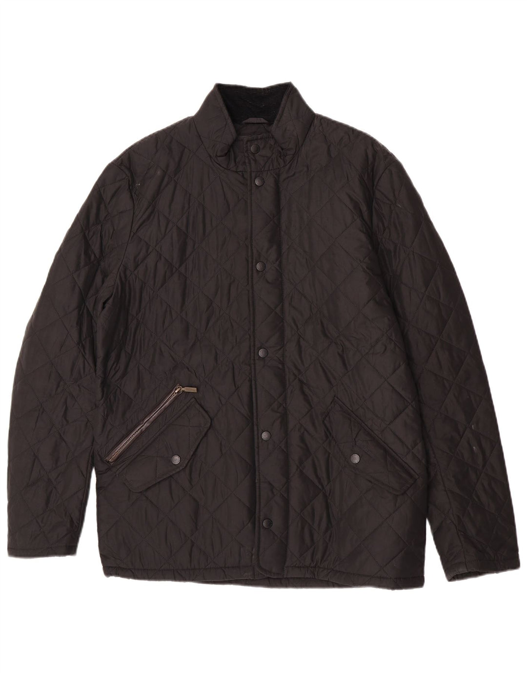 Barbour Veste matelassée pour homme UK 38 Medium Noir Polyester