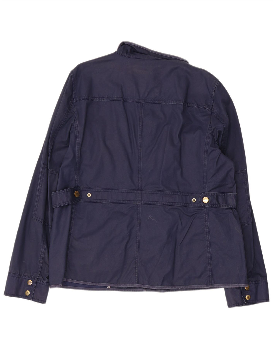 J. Crew Veste utilitaire pour femme UK 18 XL Bleu marine Coton