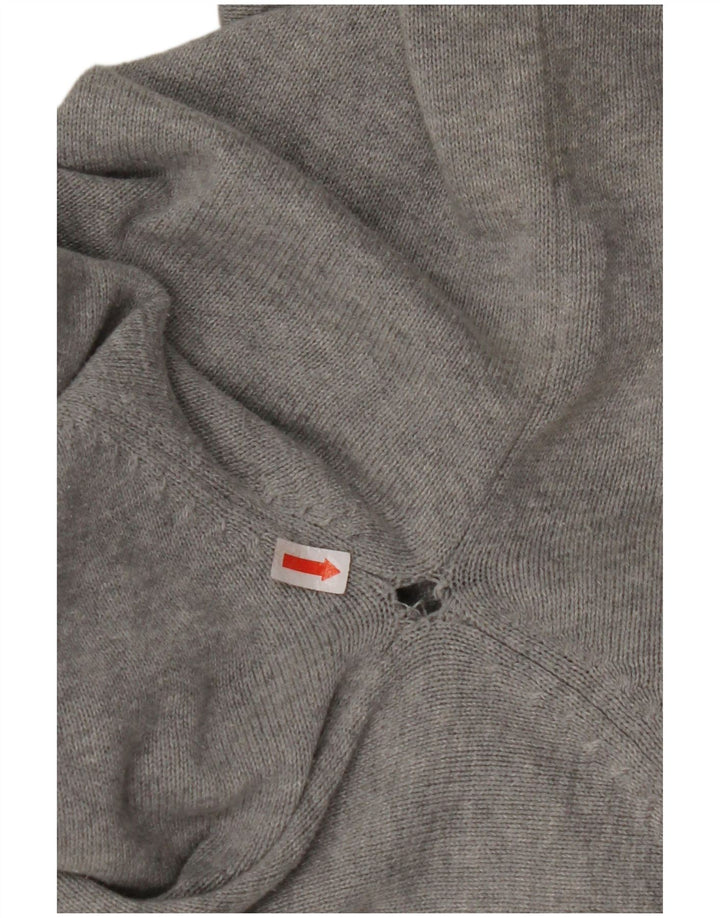 NAUTICA Pull col zippé pour homme XL Gris Argyle/Diamant Coton