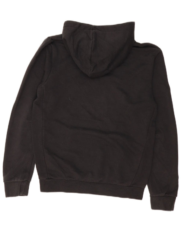Adidas Pull à capuche graphique pour homme Petit coton noir