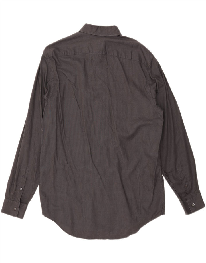 Calvin Klein Chemise Homme Taille 41 Coton Gris Moyen
