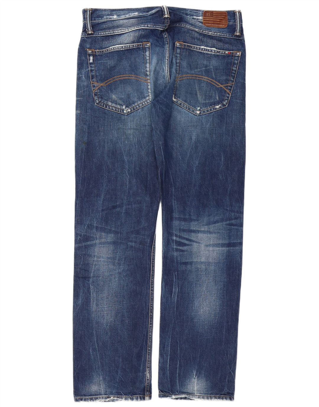 TOMMY HILFIGER Jean Droit Ryder Homme W34 L34 Bleu Coton