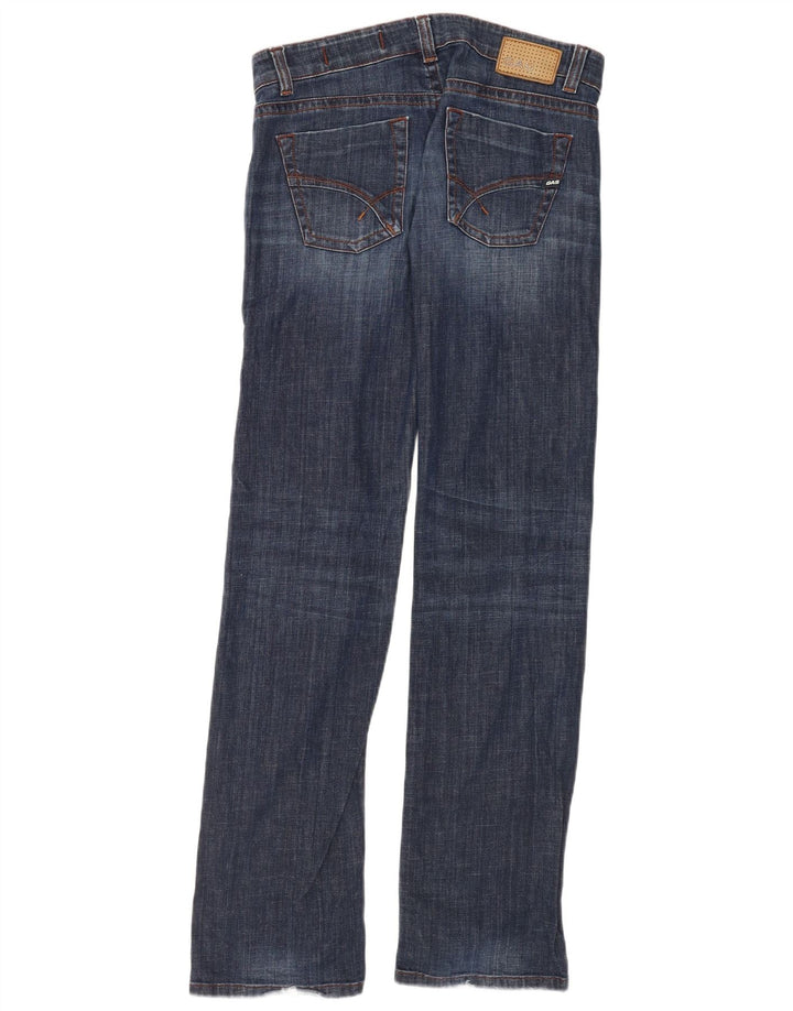 Gas Jean droit femme W29 L34 bleu coton