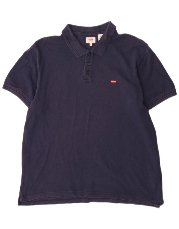 Levi's Polo Homme XL Bleu Marine Coton