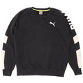 Puma Sweat-Shirt Graphic Homme Noir Colorblock